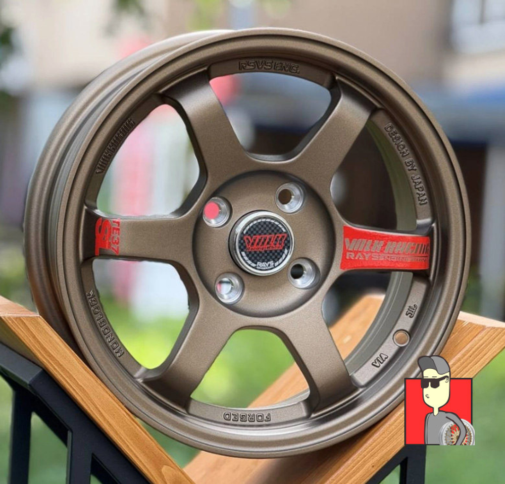 Комплект дисков Rays TE 37SL 14x5.5 et30 4x100