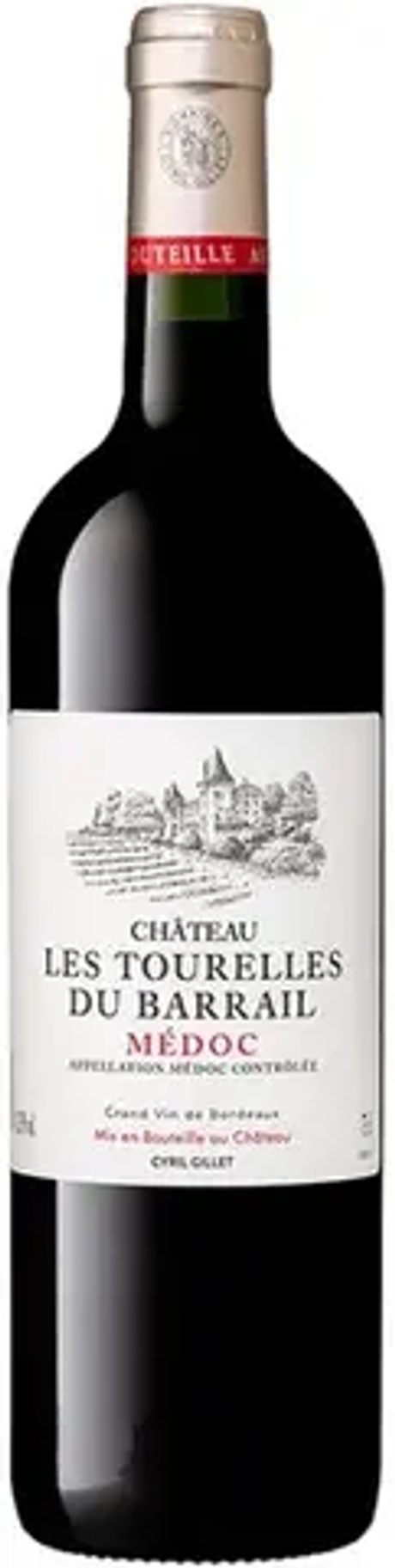 Шато Ле Турель дю Баррай Медок сух кр 0,75 14% (Продукта Винобль) Франция