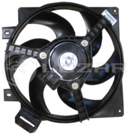Вентилятор охл. радиат. с диффузором /1118 Калина, 2123/ без резистора (LUZAR)