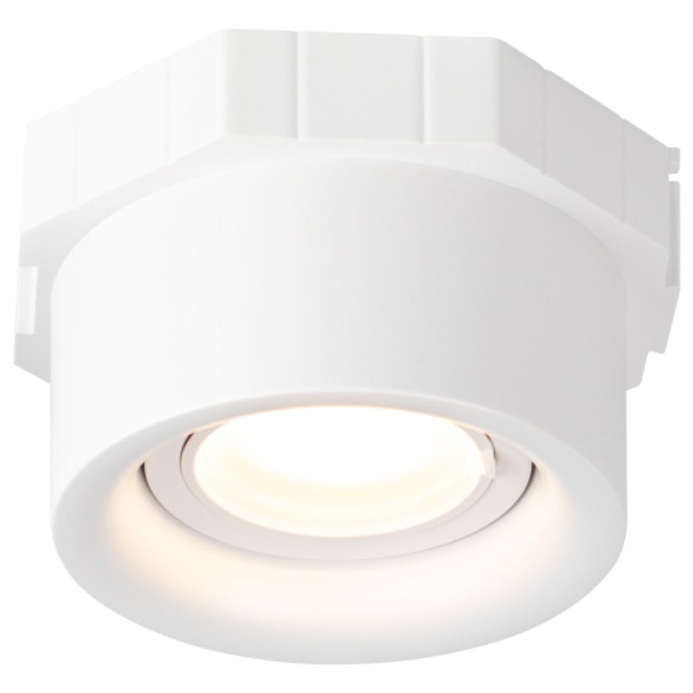 Светильник встраиваемый декоративный ЭРА KL118 WH под лампу MR16 GU5.3 белый | Декоративные встраиваемые светильники