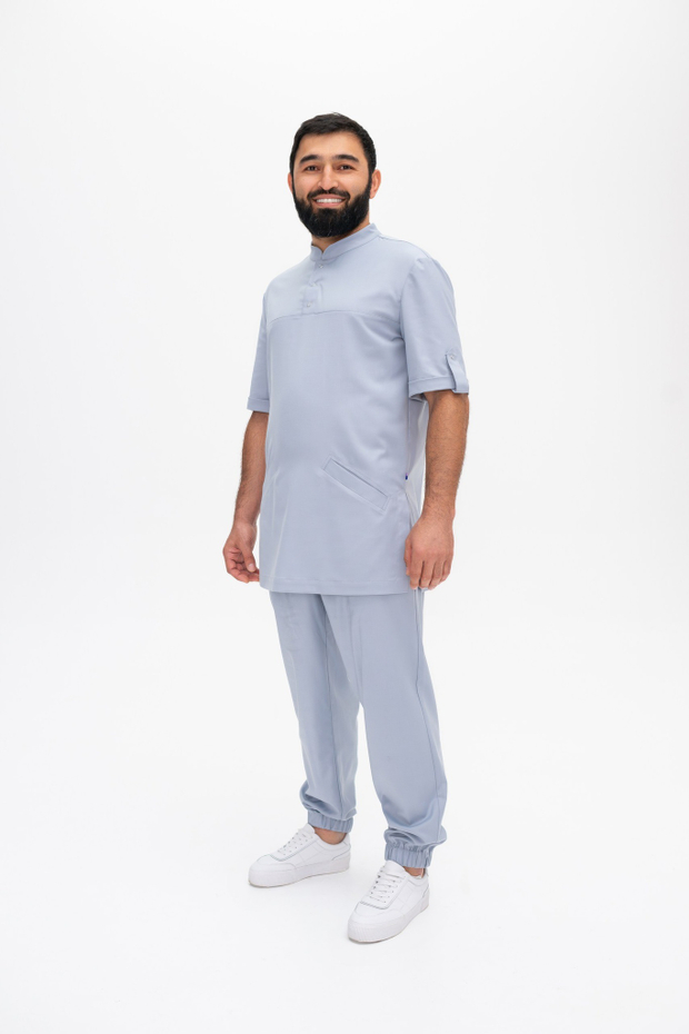 Костюм мужской (светло-серый)