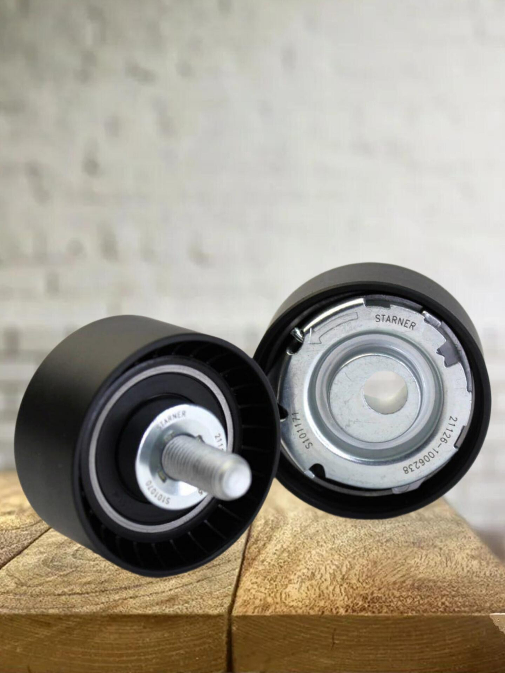 Комплект роликов натяжения ГРМ (натяжной+опорный) S101070+171 STARNER для ВАЗ 2170, LADA Kalina, Priora, Vesta