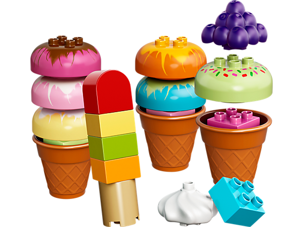 LEGO Duplo: Весёлое мороженое 10574 — Creative Ice Cream — Лего Дупло