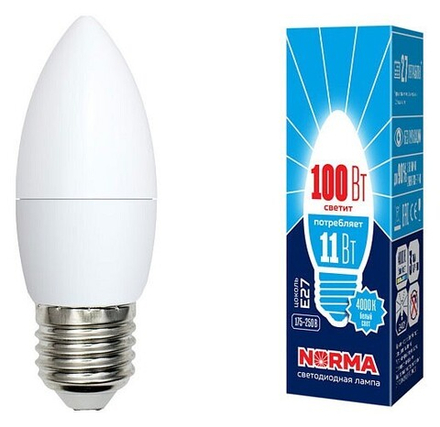 Лампа светодиодная Volpe  E27 11Вт 4000K UL-00003814