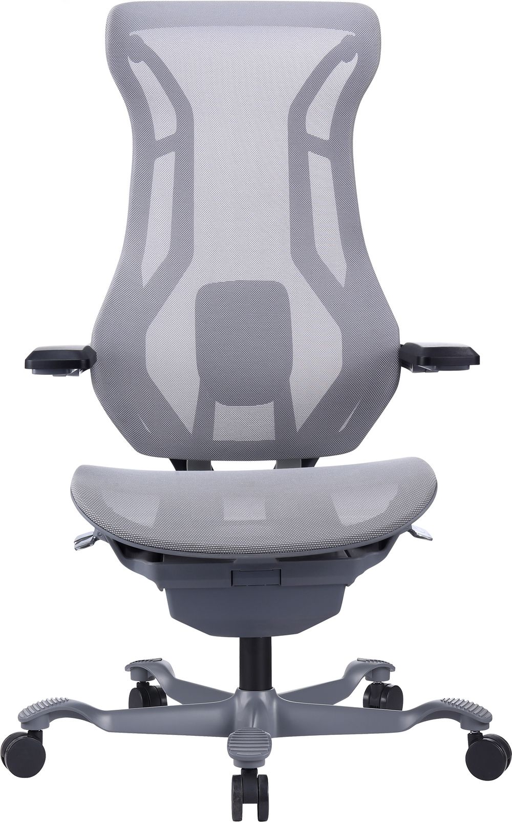 Эргономичное кресло Everprof Atom Grey Сетка Серый