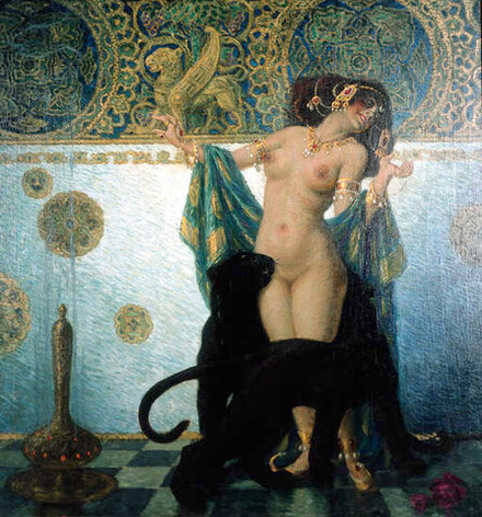 Ferenc Helbing (1870-1958) - эротическое искусство венгерского художника Ференца Хелбинга