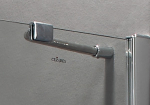 Душевой уголок Cezares Verona 120x90 VERONA-W-AH-1-120/90-C-Cr профиль Хром стекло прозрачное