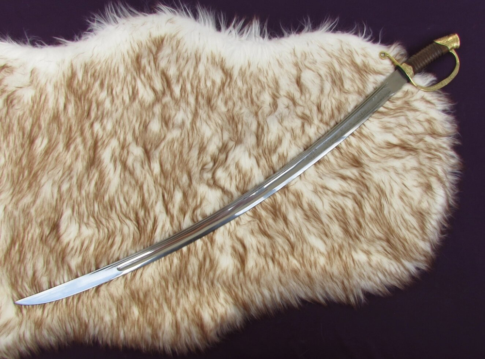 Уставная сабля Офицерская с резьбой, Образца 1841 г.