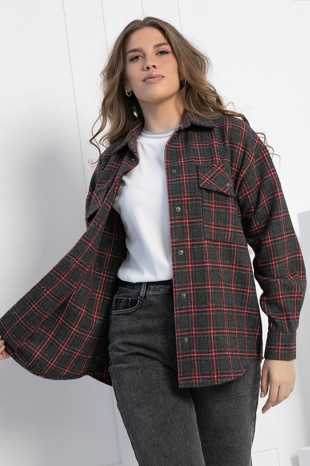 Рубашка Эклипс (серая) Б12947М LT Collection