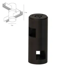 Стойка двухуровневая сквозная Arte Lamp OPTIMA UPLIGHT A754206I