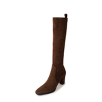 WUJIUDANQI Suede Knee high Boots Women"s