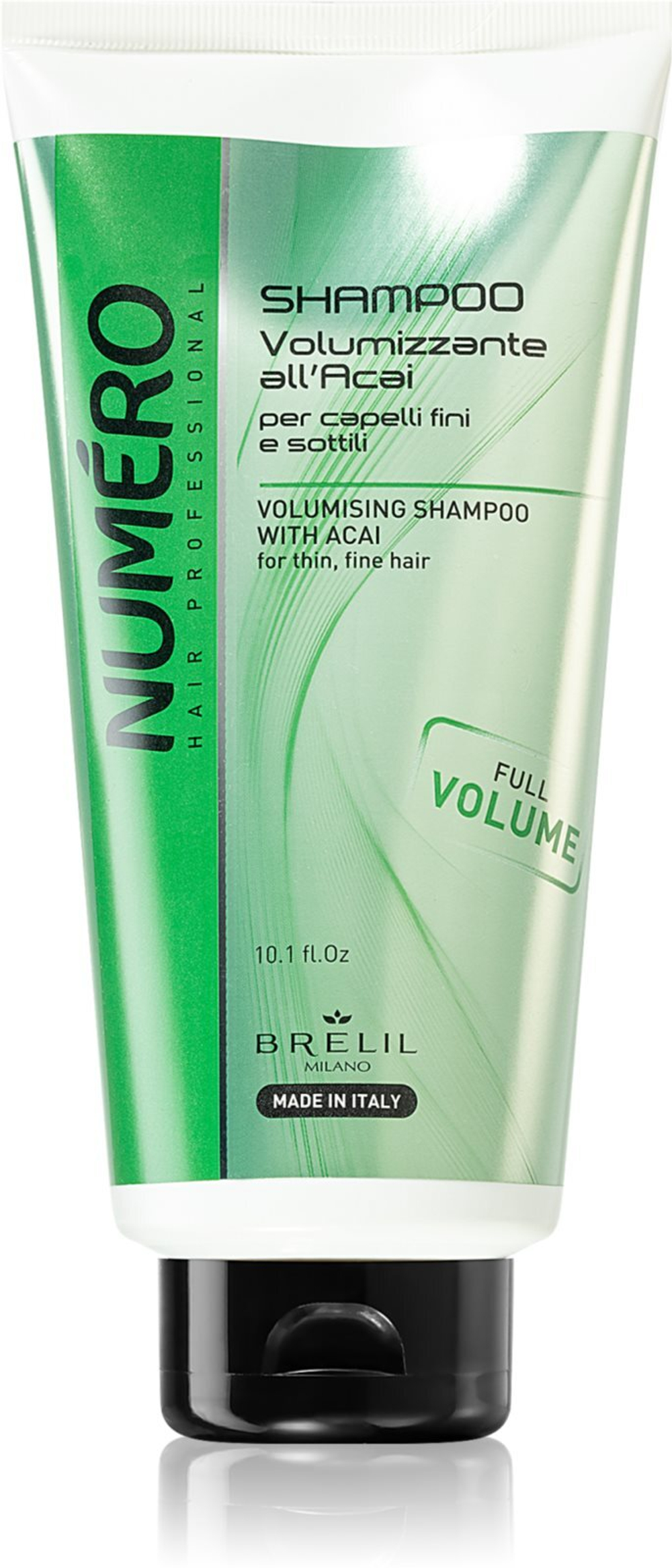 Brelil Numero Volumising - укрепляющий шампунь для объема волос /   300  ml  / GTIN 8011935075492
