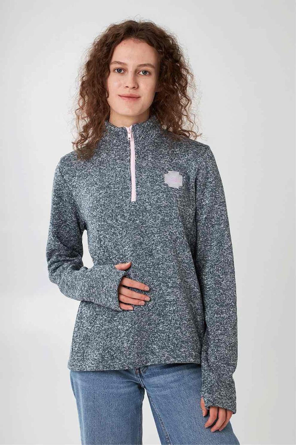 Толстовка HELGI INGVARR Женская Темно-Серая