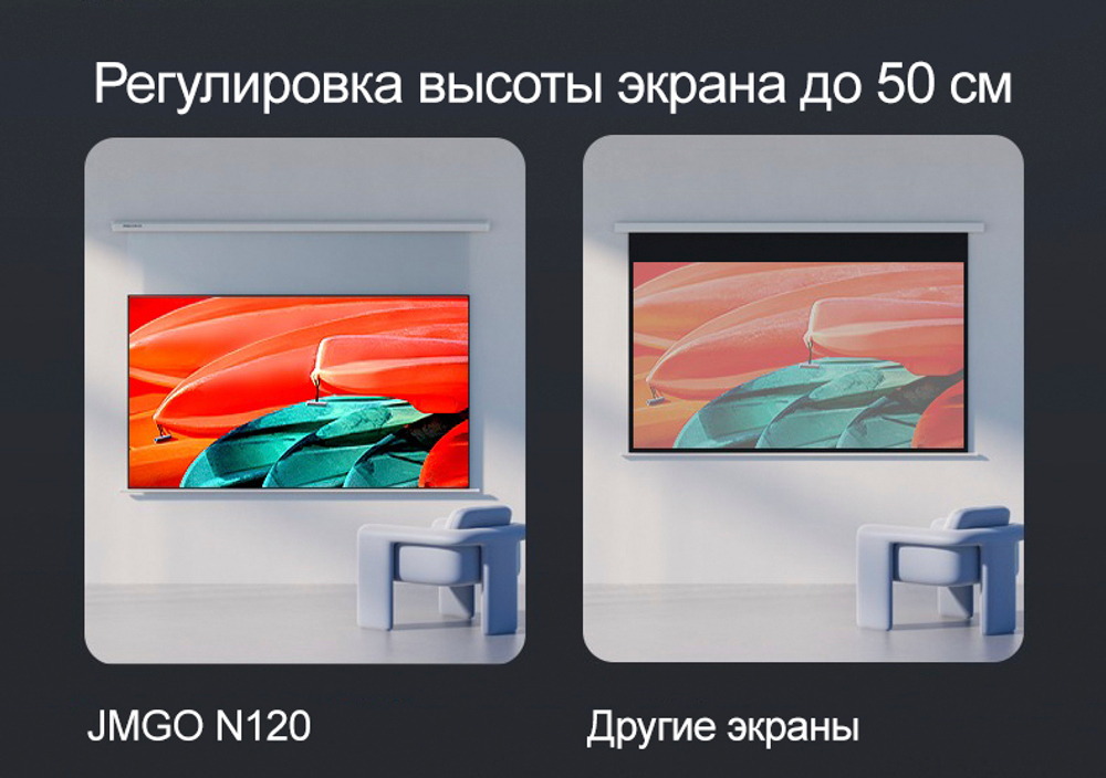 Экран для проектора JMGO N120 (120 дюймов)