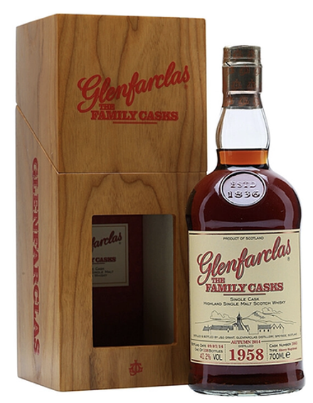 Виски Glenfarclas 1958 Family Casks, 0.7 л