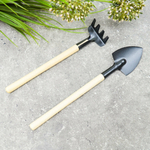 Набор инструментов для комнатных растений 2 предмета (лопатка, грабли)