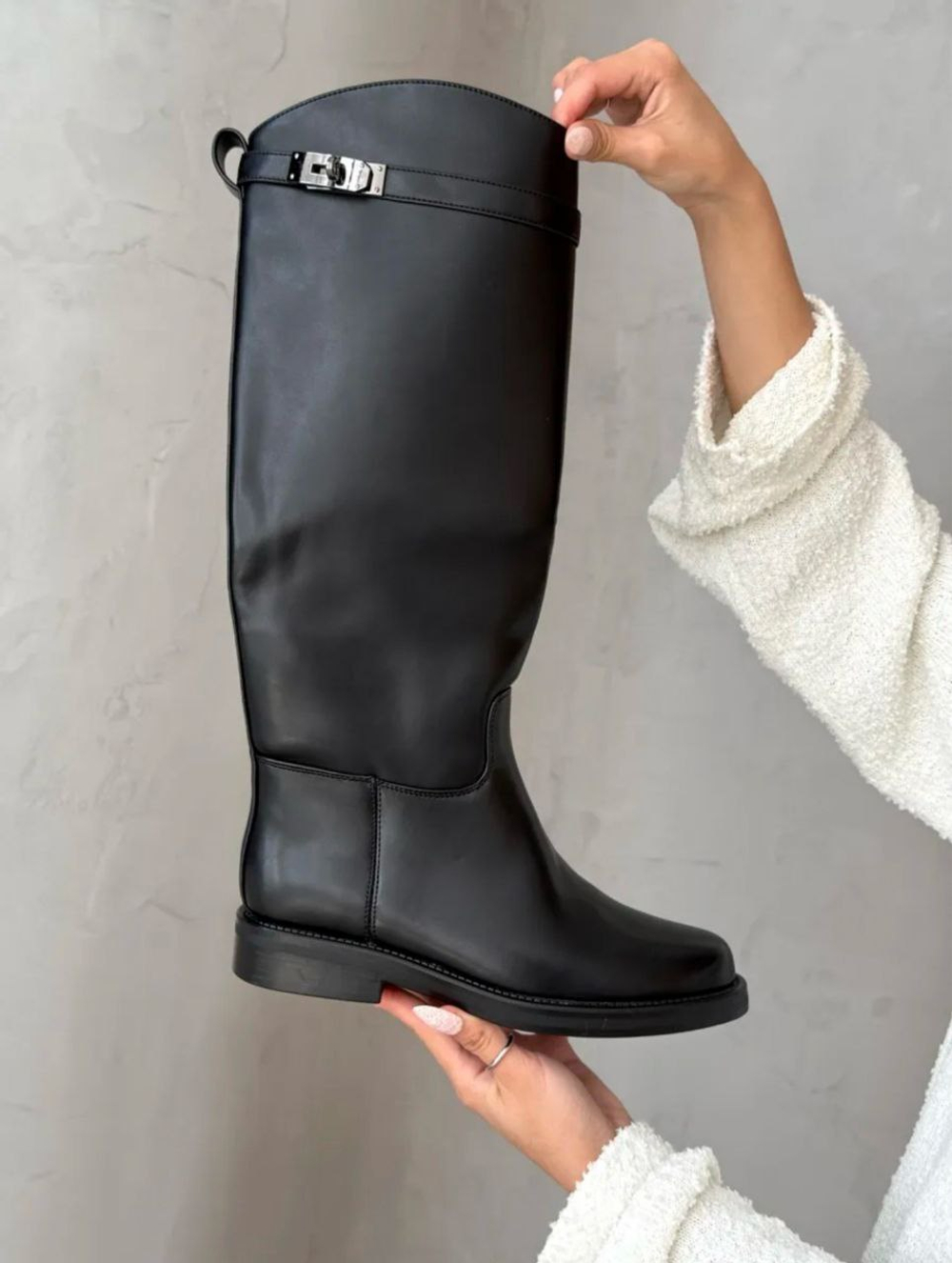 Сапоги, эко-кожа