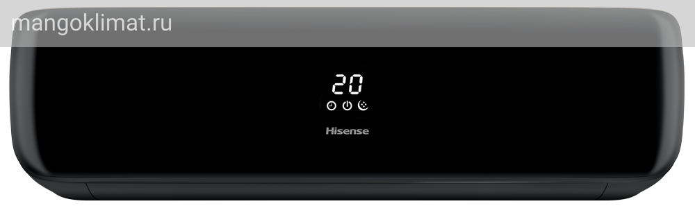 Инверторная сплит-система Hisense серии BLACK CRYSTAL SUPER DC Inverter AS-10UW4RVETG01(B) (комплект)