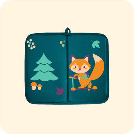 Коврик для переобувания. Лисенок