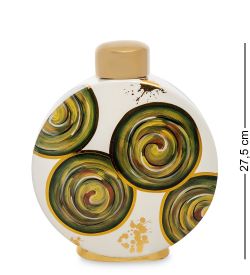 IG-119 Ваза декоративная «Малахит» (набор из 2 шт.)