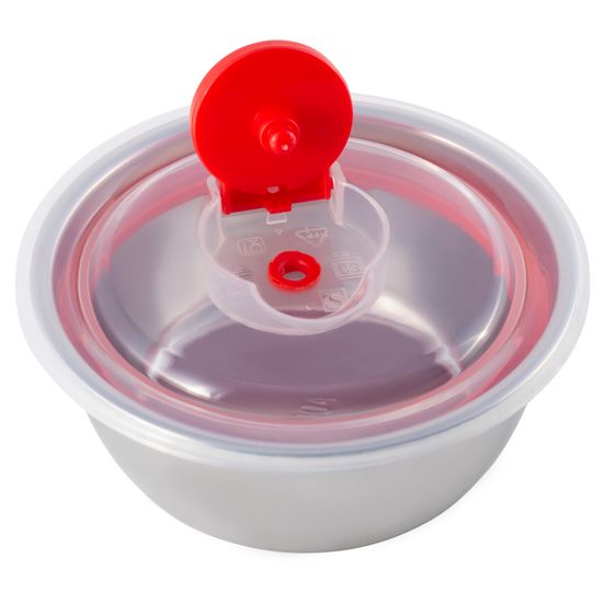 Ланч бокс 1000 мл. Kamille KM 2144 пластик, нержавеющая сталь