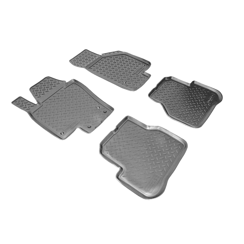 Ковры в салон Norplast/Unidec для Volkswagen Passat в кузове B7 (2011-2015), Черный, арт.NPL-Po-95-33