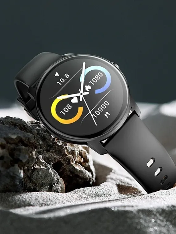 Смарт-часы Hoco Y4, 1.28", 240x240, IP68, BT5.0, 200 мАч, будильник, шагомер, черные
