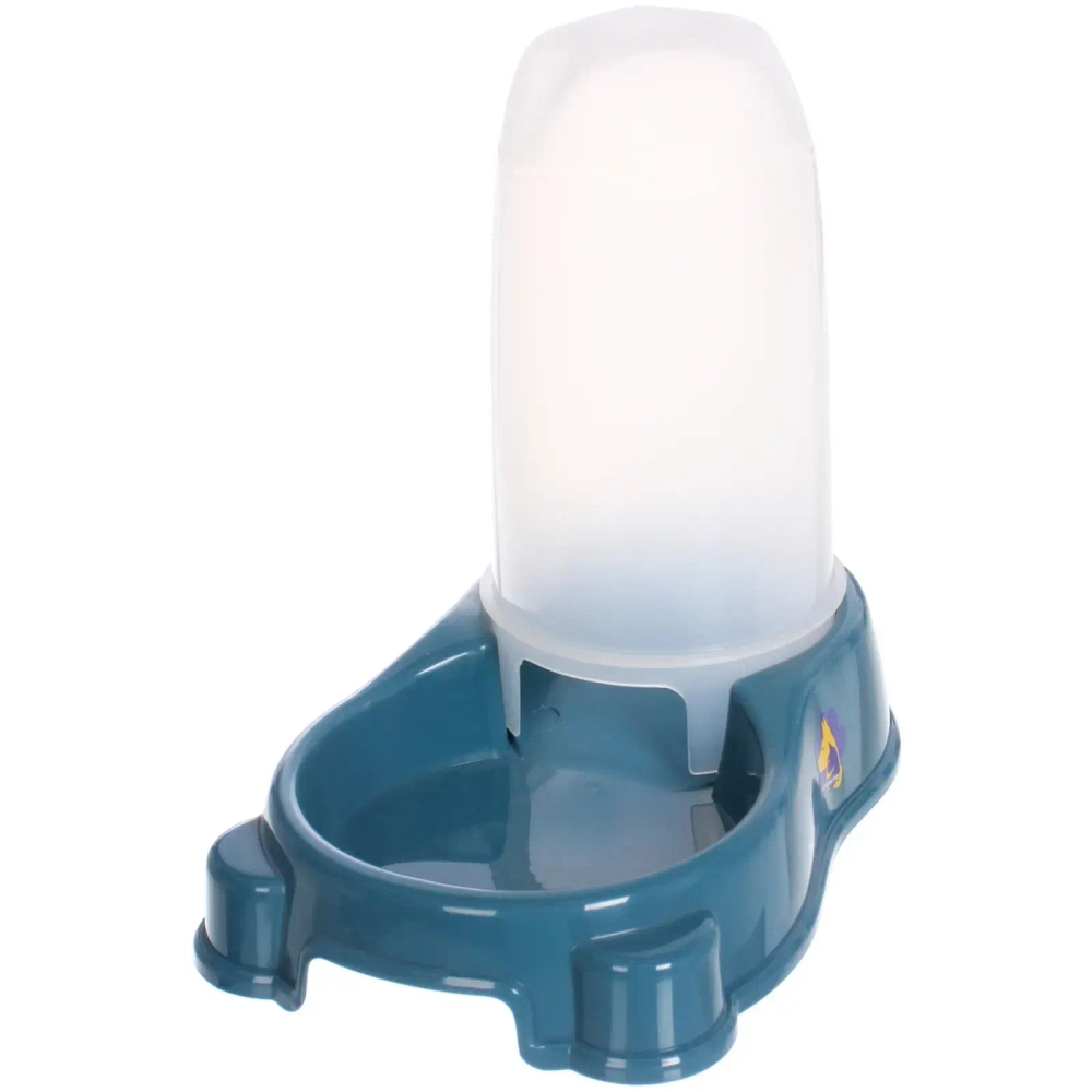 Автокормушка пластиковая «ДА БУДЕТ КОРМ!», цвет морская волна, 250мл / 500гр, 27.5*18*25см