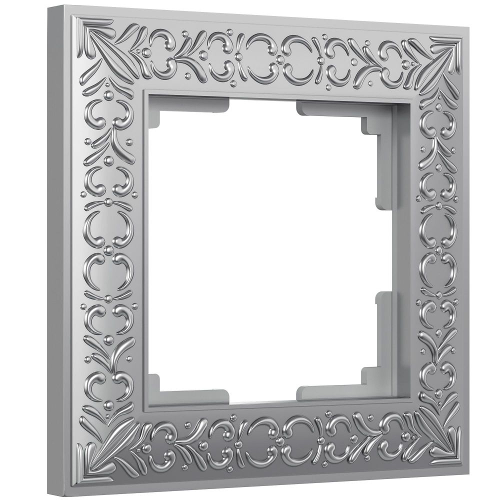 Рамка на 1 пост Antik (матовый хром) W0011522
