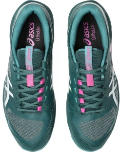 Мужские кроссовки теннисные Asics Solution Speed FF 4 - dark neptune/white