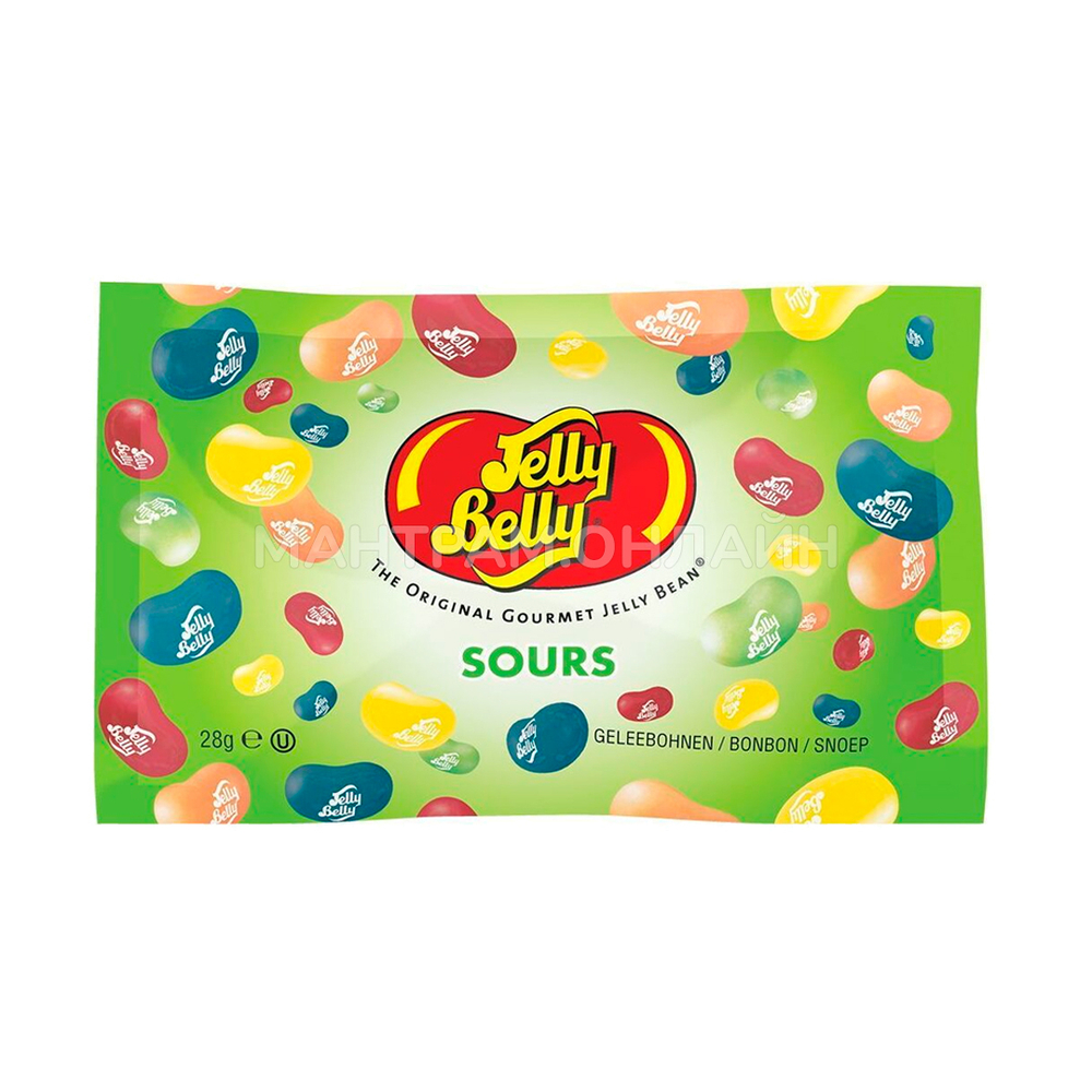 Драже кислые Jelly Belly Sours вкус микс 28 г