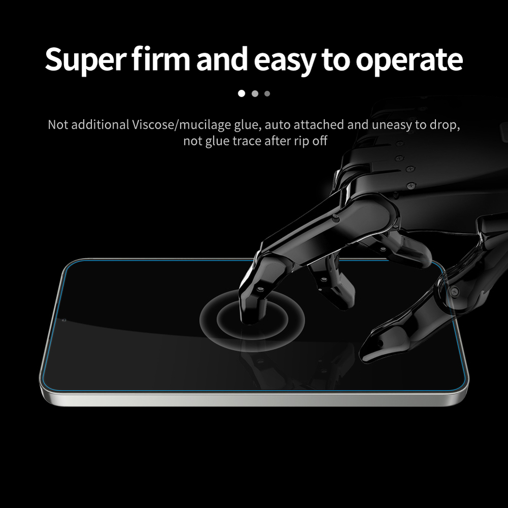 Защитное стекло с прозрачными рамками от Nillkin для Samsung Galaxy S24+, серия H+Pro Anti-Explosion Glass Screen Protector