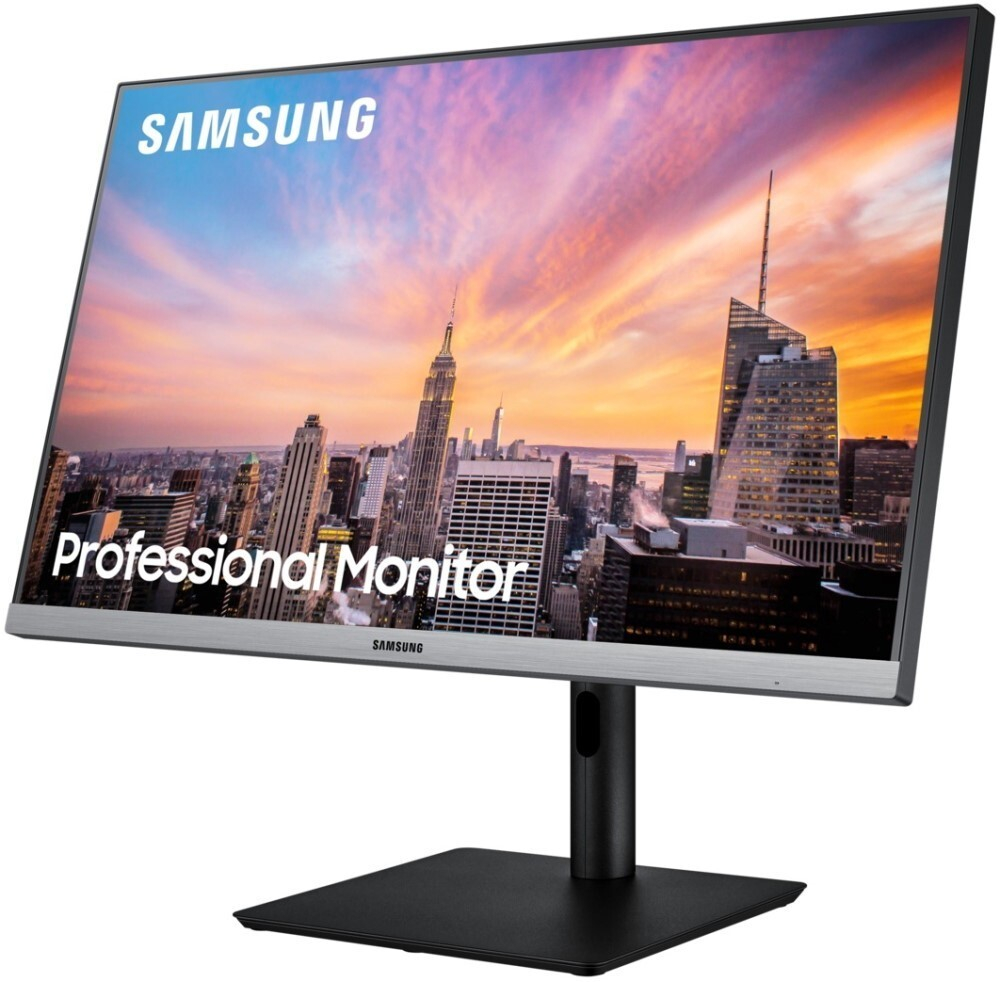 Монитор Samsung 24" S24R650FDI 1920x1080 IPS LED 75Гц 5ms VGA HDMI DisplayPort