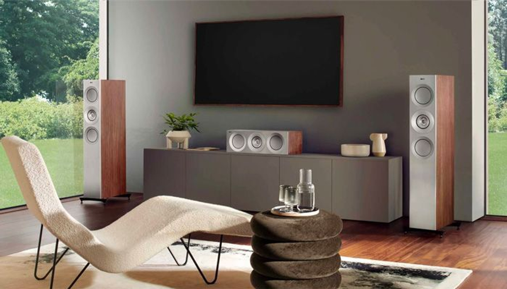 Центральный канал KEF Reference 2Meta Walnut / Silver