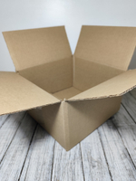 Коробка картонная, гофрокороб 250х250х150 мм - 20 шт