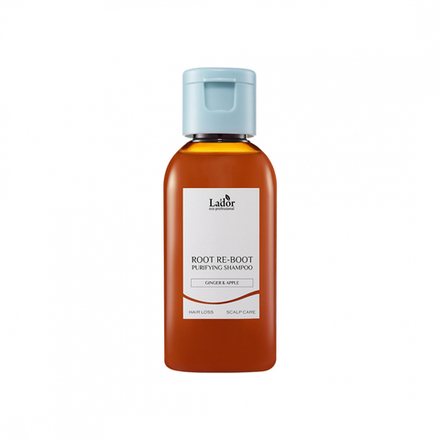 La'dor ROOT RE-BOOT PURIFYING SHAMPOO (GINGER & APPLE) Шампунь для восстановления корней волос с экстрактами имбиря и яблока 50мл