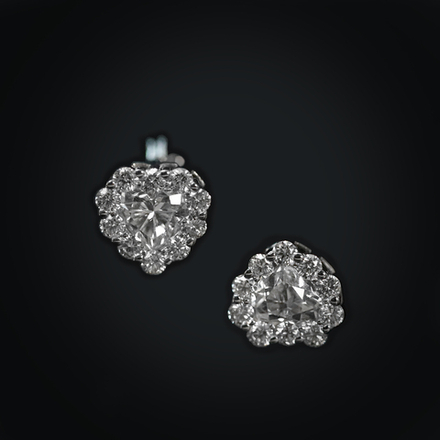 Серьги с бриллиантами Man Manukyan. Белое золото