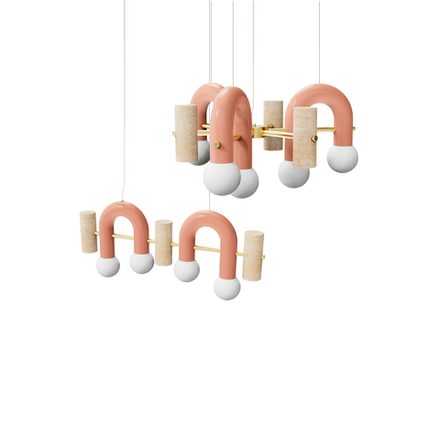 Pendant design lamp Pyppe Flat by UTU Soulful Lighting
