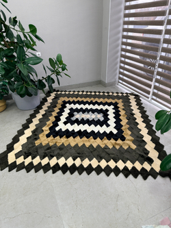 Покрывало меховое ковер из шкуры овчины