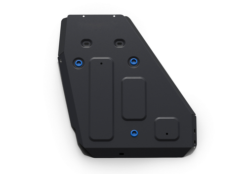 Защита топливного бака Rival для Geely Tugella АКПП 4WD 2020-н.в., сталь 1.5 мм, с крепежом, штампованная, 111.1924.1