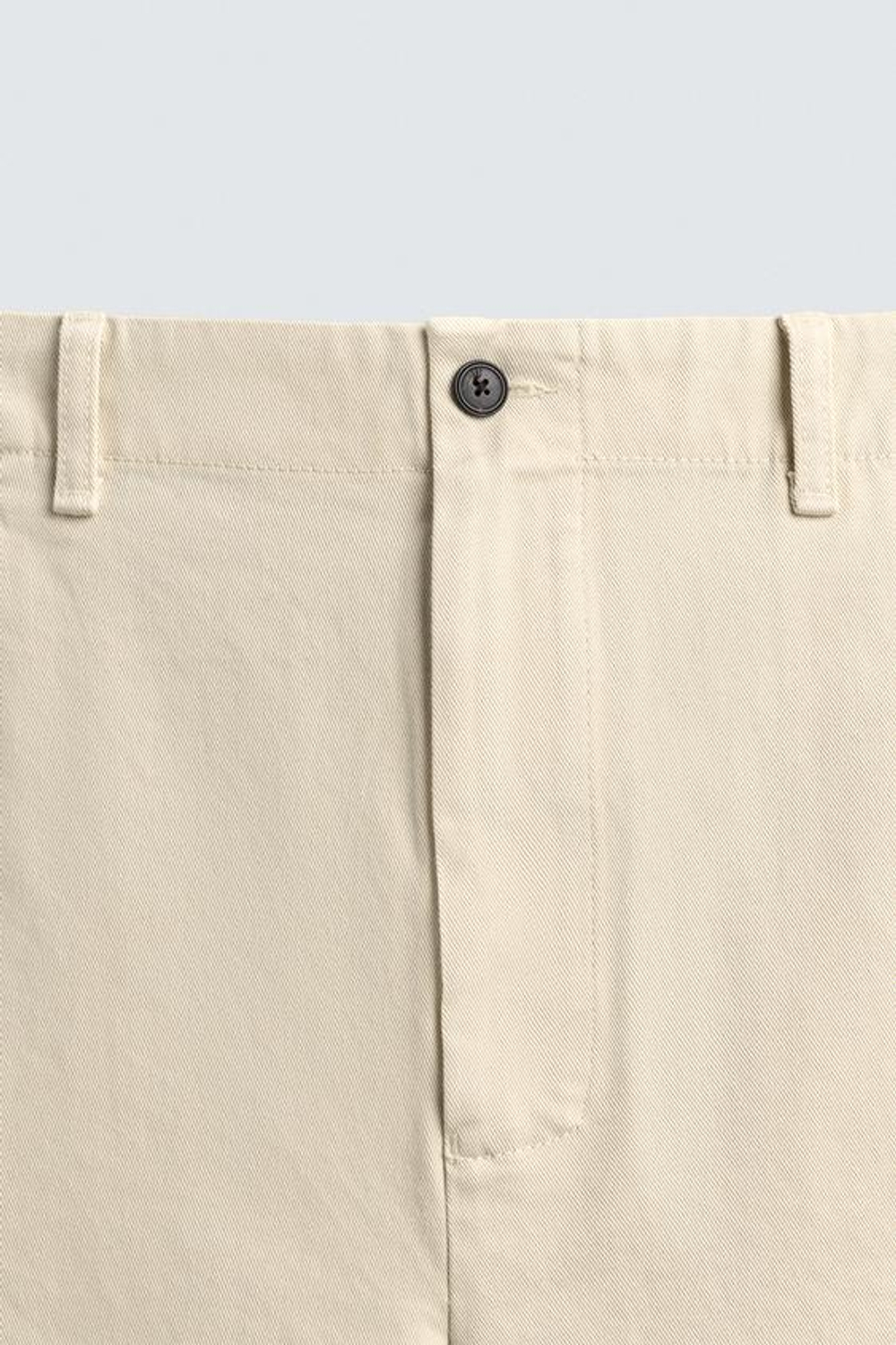 ZARA БРЮКИ ЧИНОС REGULAR FIT, СВЕТЛО-БЕЖЕВЫЙ