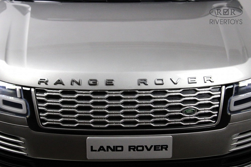 Детский электромобиль RiverToys Range Rover HSE 4WD Y222YY серый глянец