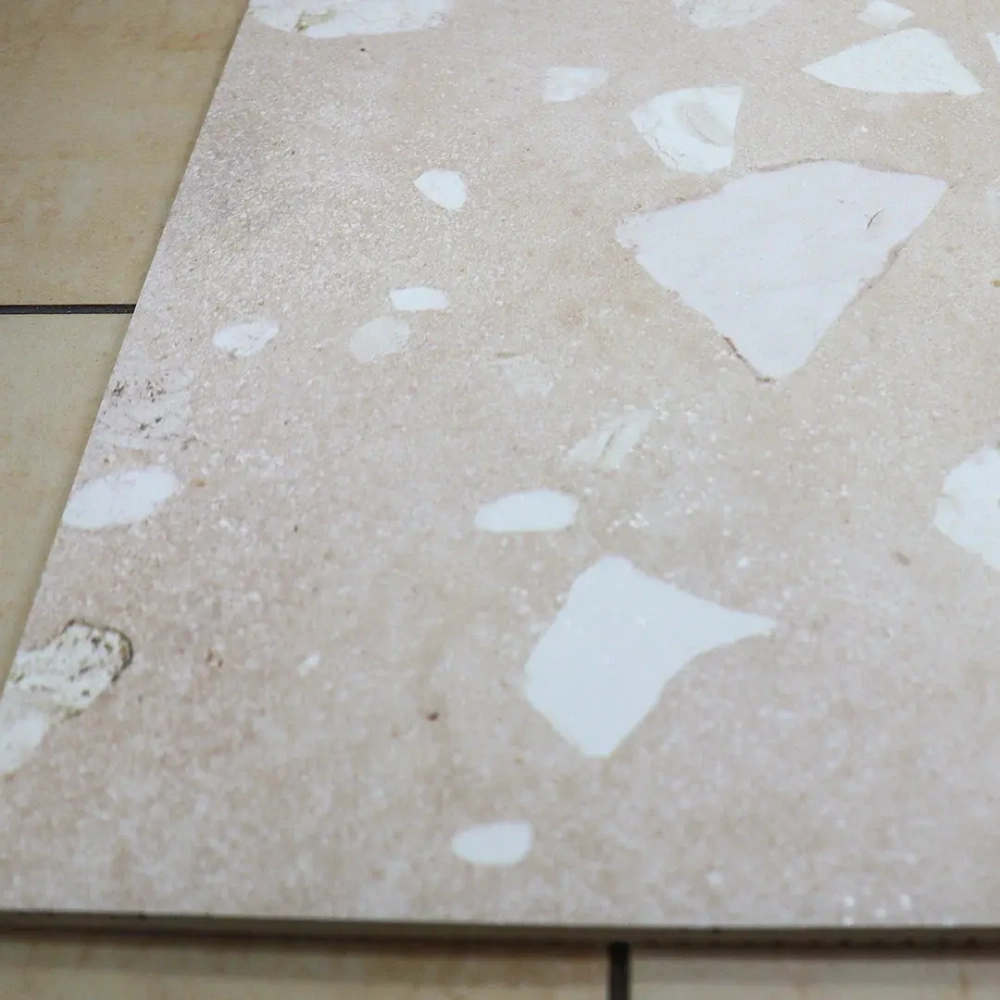 Terrazzo sugar beige PG 01 600х600 (1-й сорт)