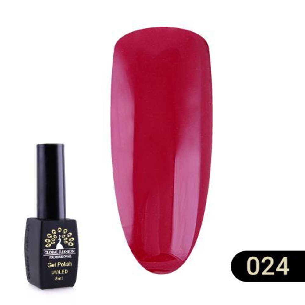 Гель лак BLACK ELITE 024, Global Fashion 8 мл