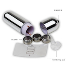 Прозрачная вибронасадка со стимуляцией клитора и ануса - 12,5 см.