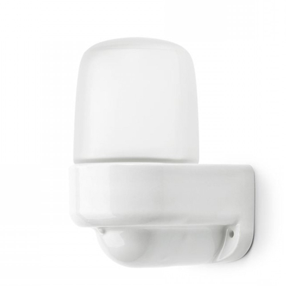 Светильник ЭРА НББ 02-60-003 для бани и сауны керамика/стекло угловой IP54 E27 max 60Вт белый НПБ400