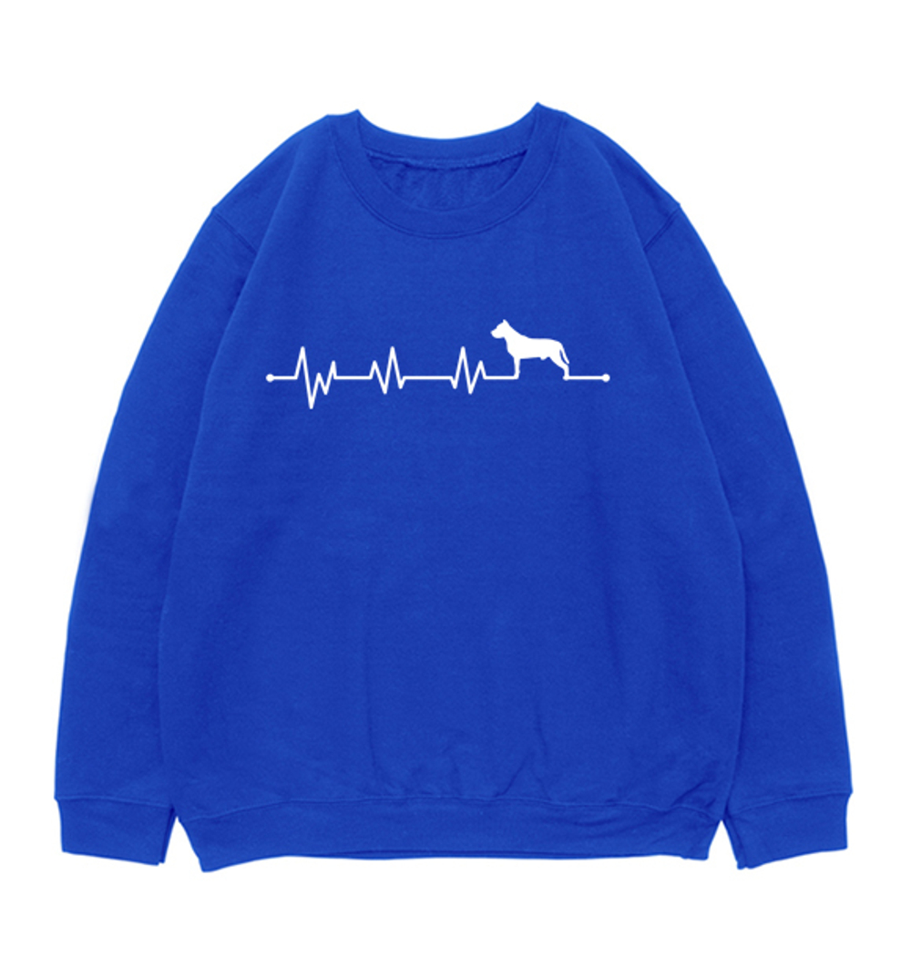 Свитшот "Стафф -сердечный ритм"