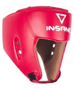 Шлем открытый взрослый AURUM, ПУ, красный