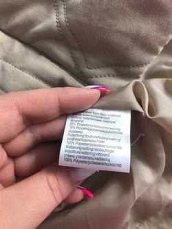 Куртка с крупными пуговицами, визуально 48/50 размер