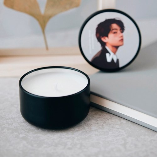 Ароматическая свеча / Горящее сердце / BTS / V (50 мл)